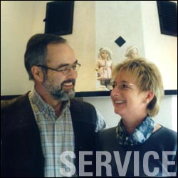 service Der Kunde steht im Mittelpunkt